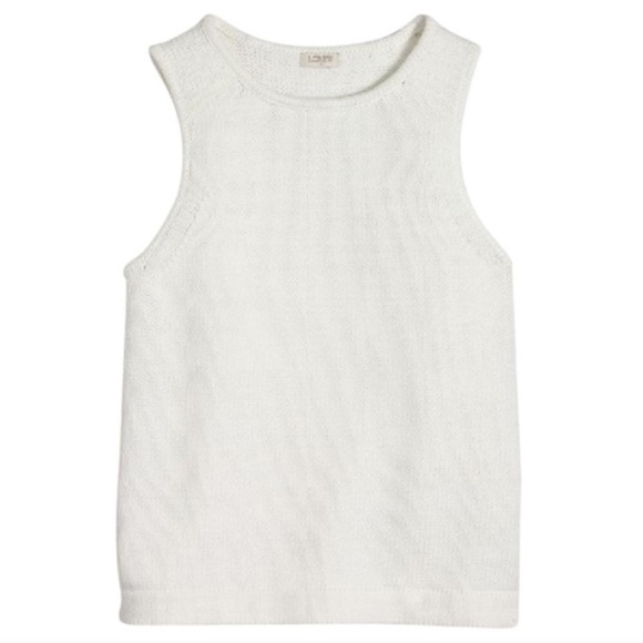 SOLD! ❤️ J. Crew | Cotton Sweater Tank Top - Picture 2 of 5